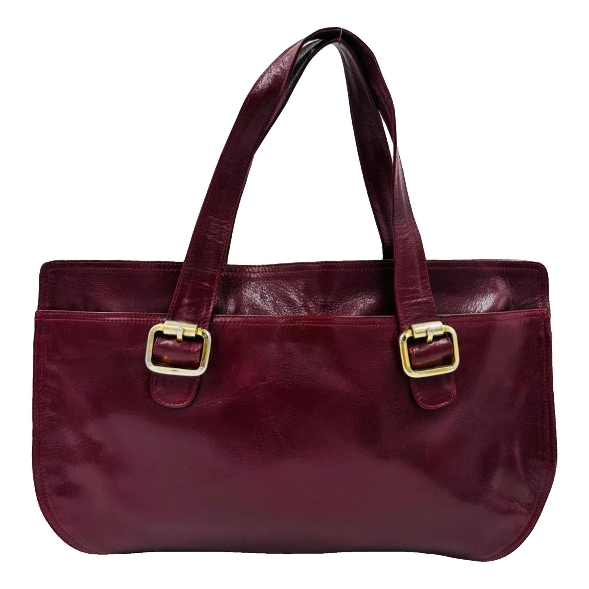 Leather handbag
