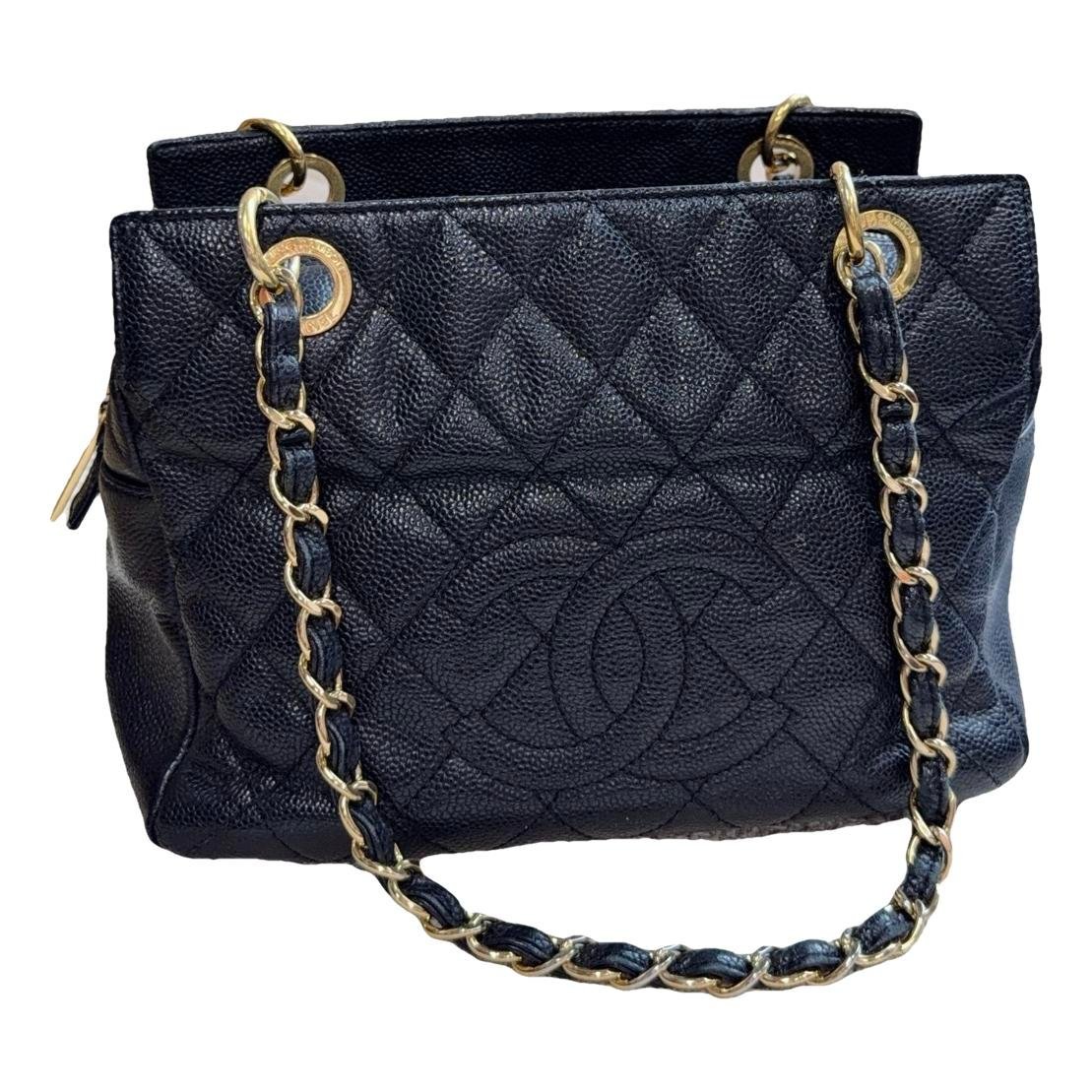 Petite Shopping Tote leather tote