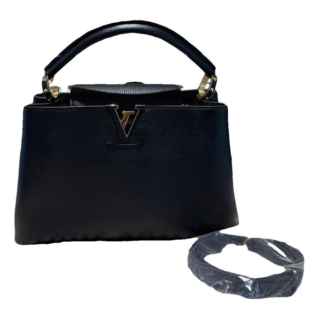 Capucines leather handbag