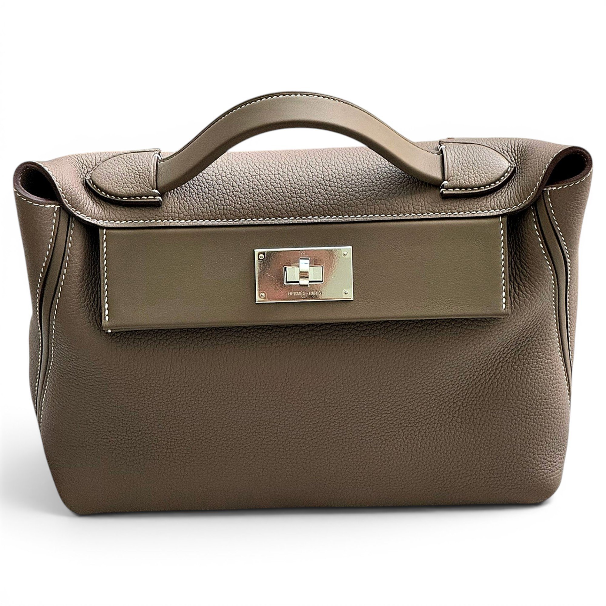 24/24 leather handbag