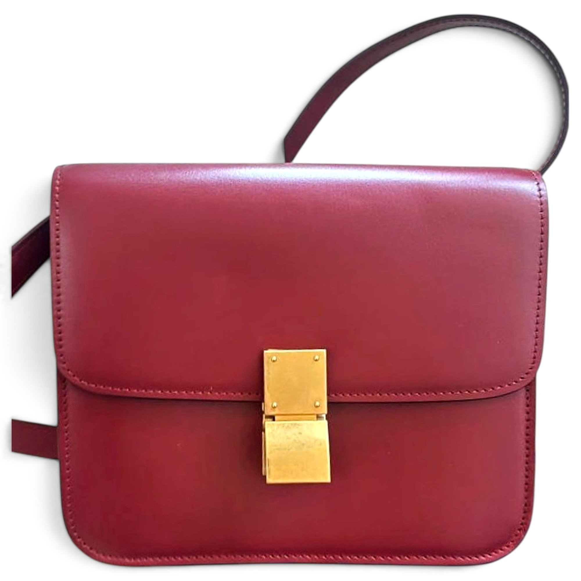 Classic leather handbag