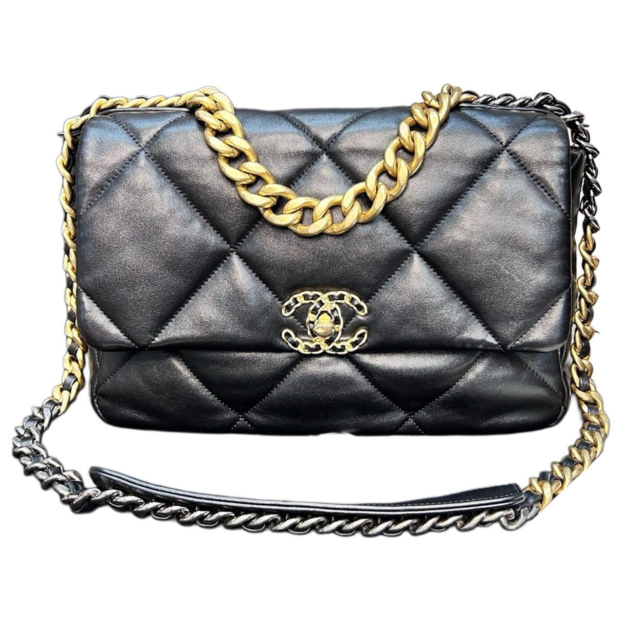 Chanel 19 leather handbag