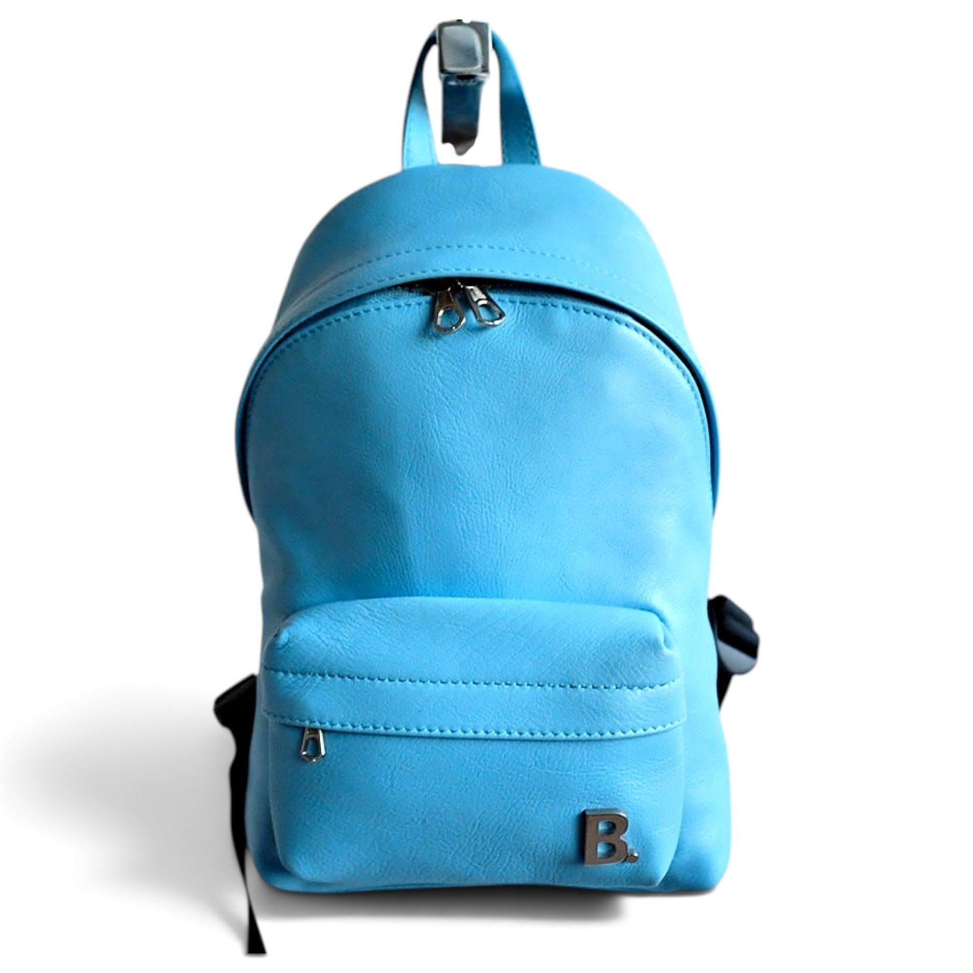 Leather backpack
