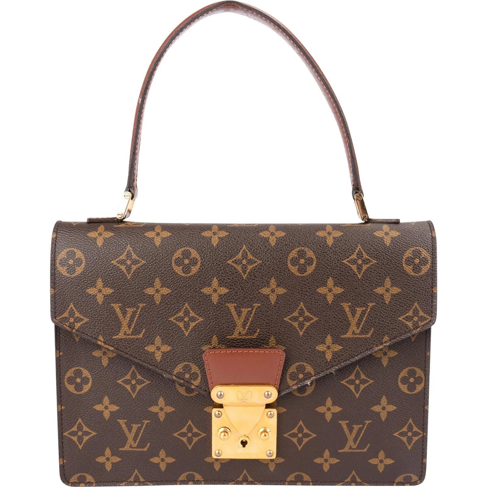 Louis Vuitton Concorde leather handbag