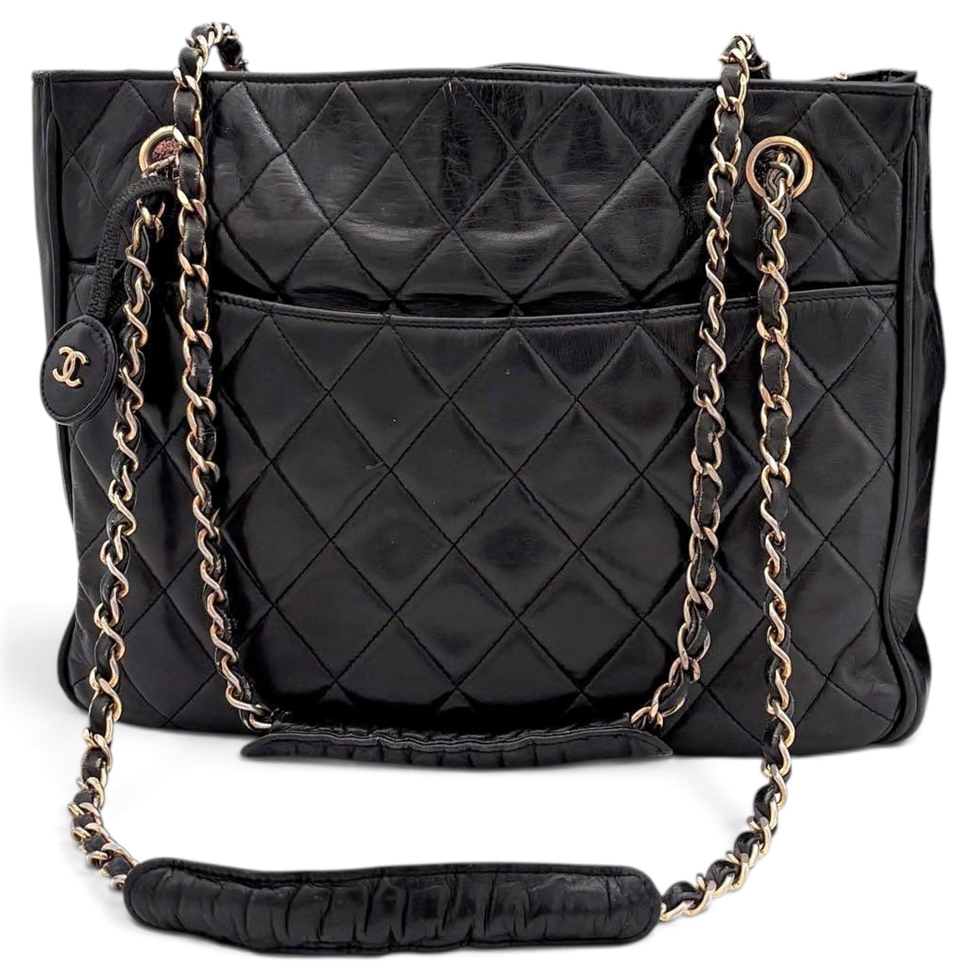 Leather tote