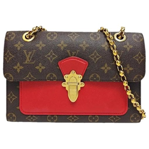 Victoire leather crossbody bag