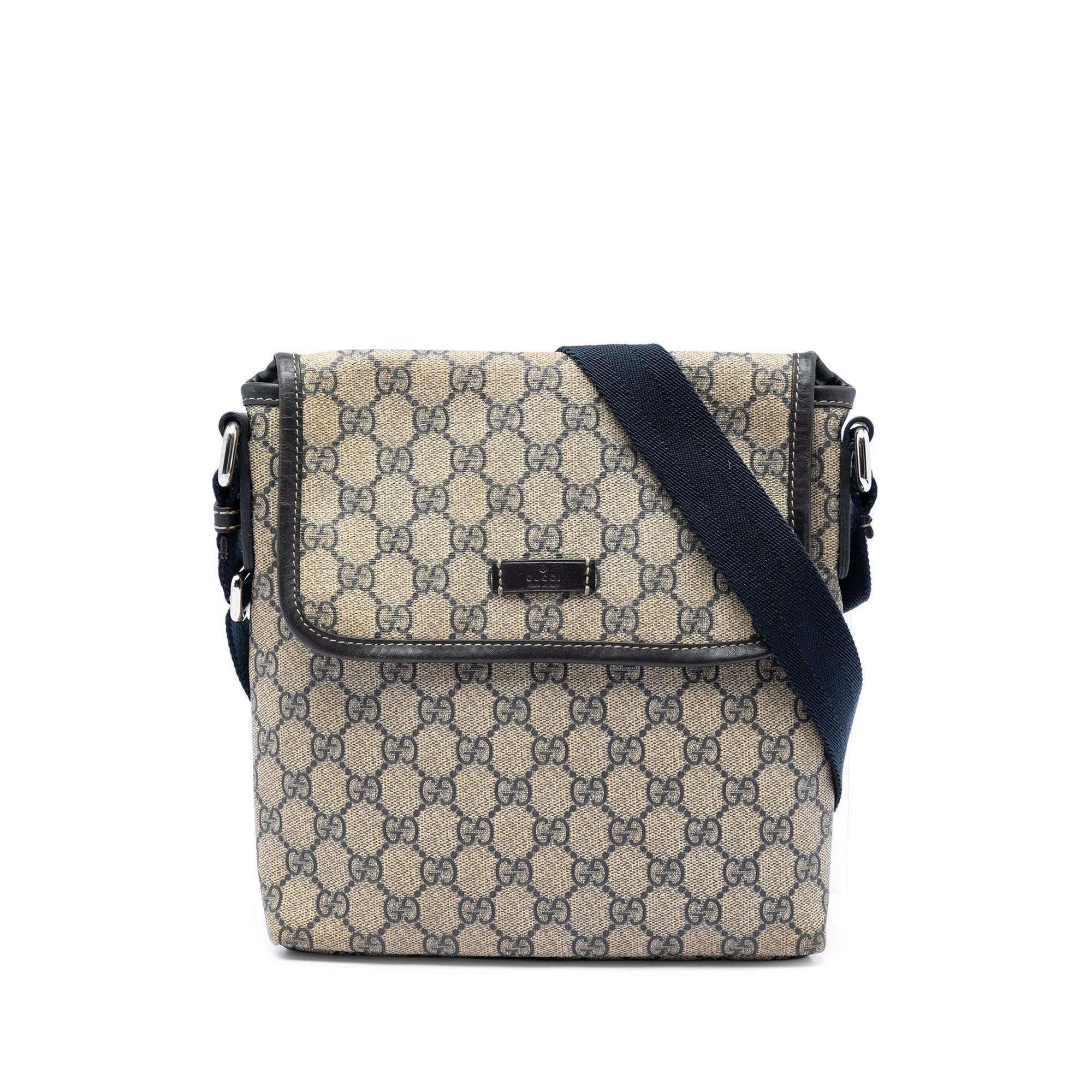 Gucci B leather crossbody bag