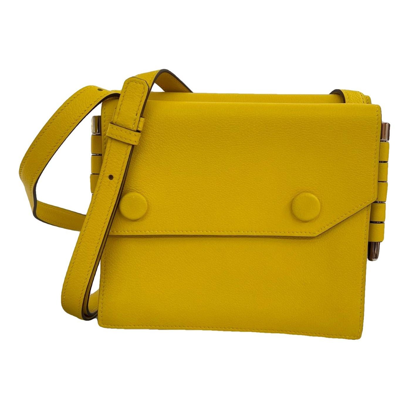 Hermes Geta Handbag Evercolor Leather 1136