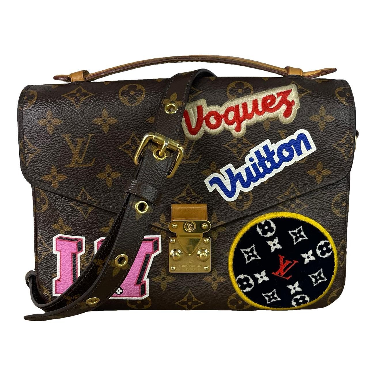Metis leather handbag