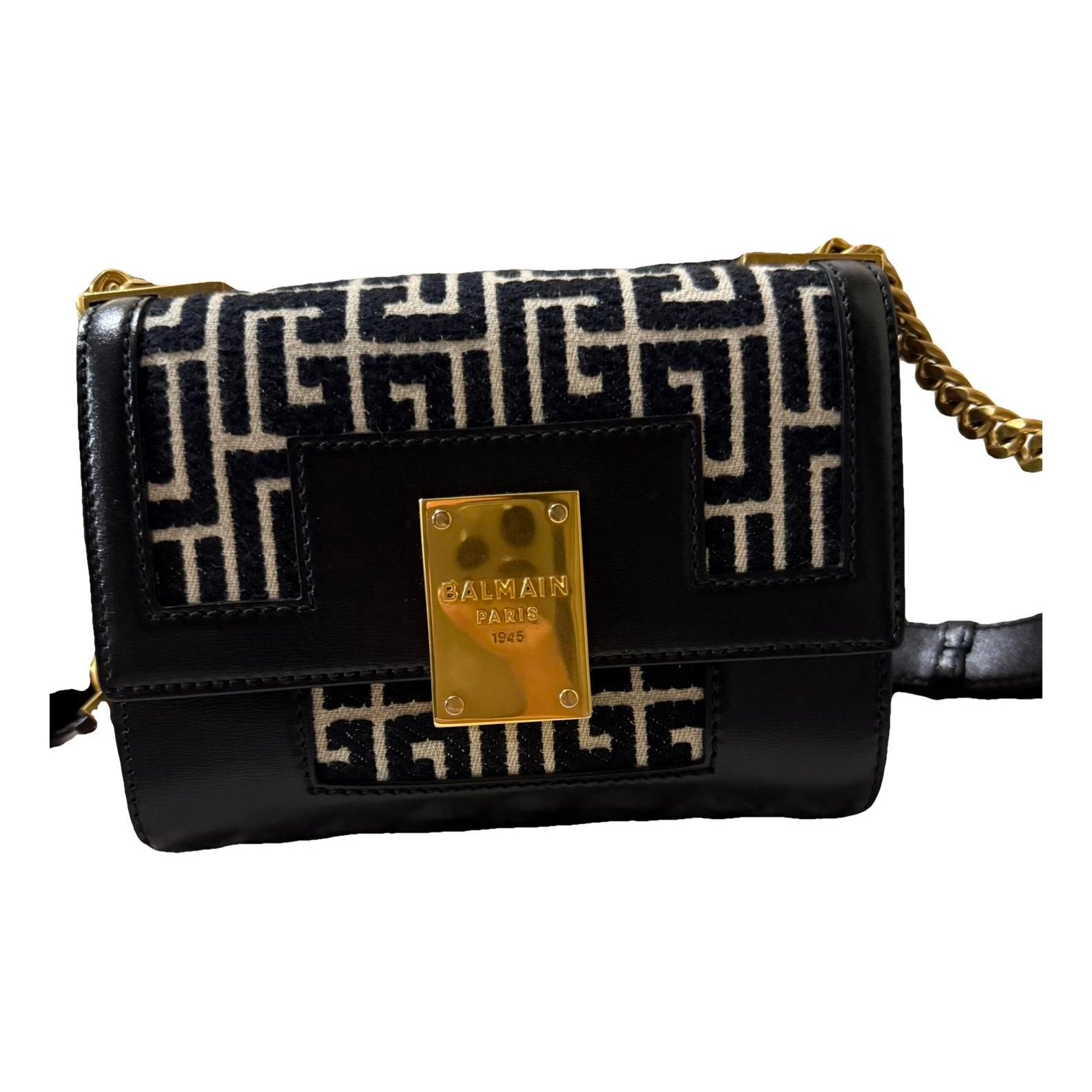 BBag 18 tweed mini bag