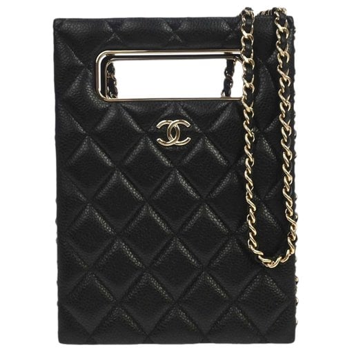 Deauville Chain leather handbag
