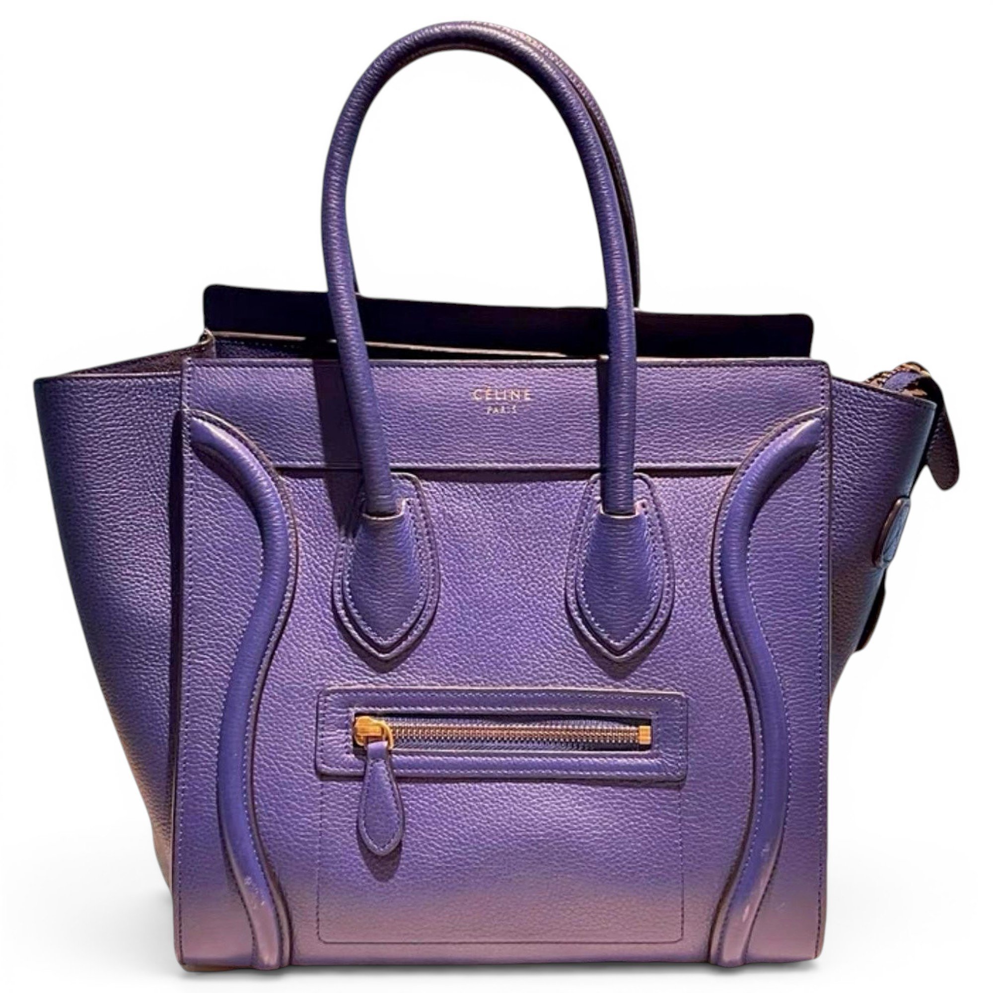 Luggage leather handbag
