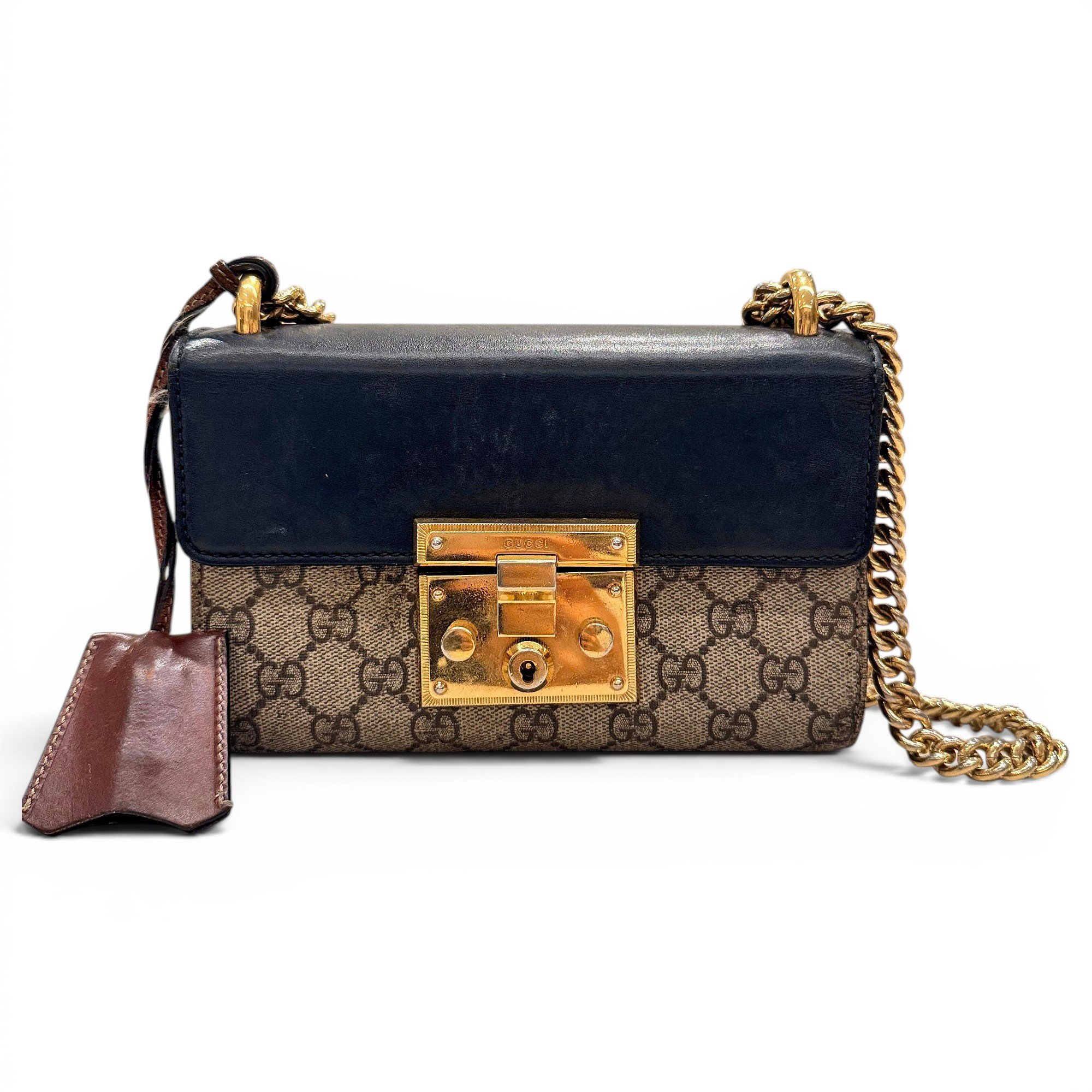 Padlock cloth handbag