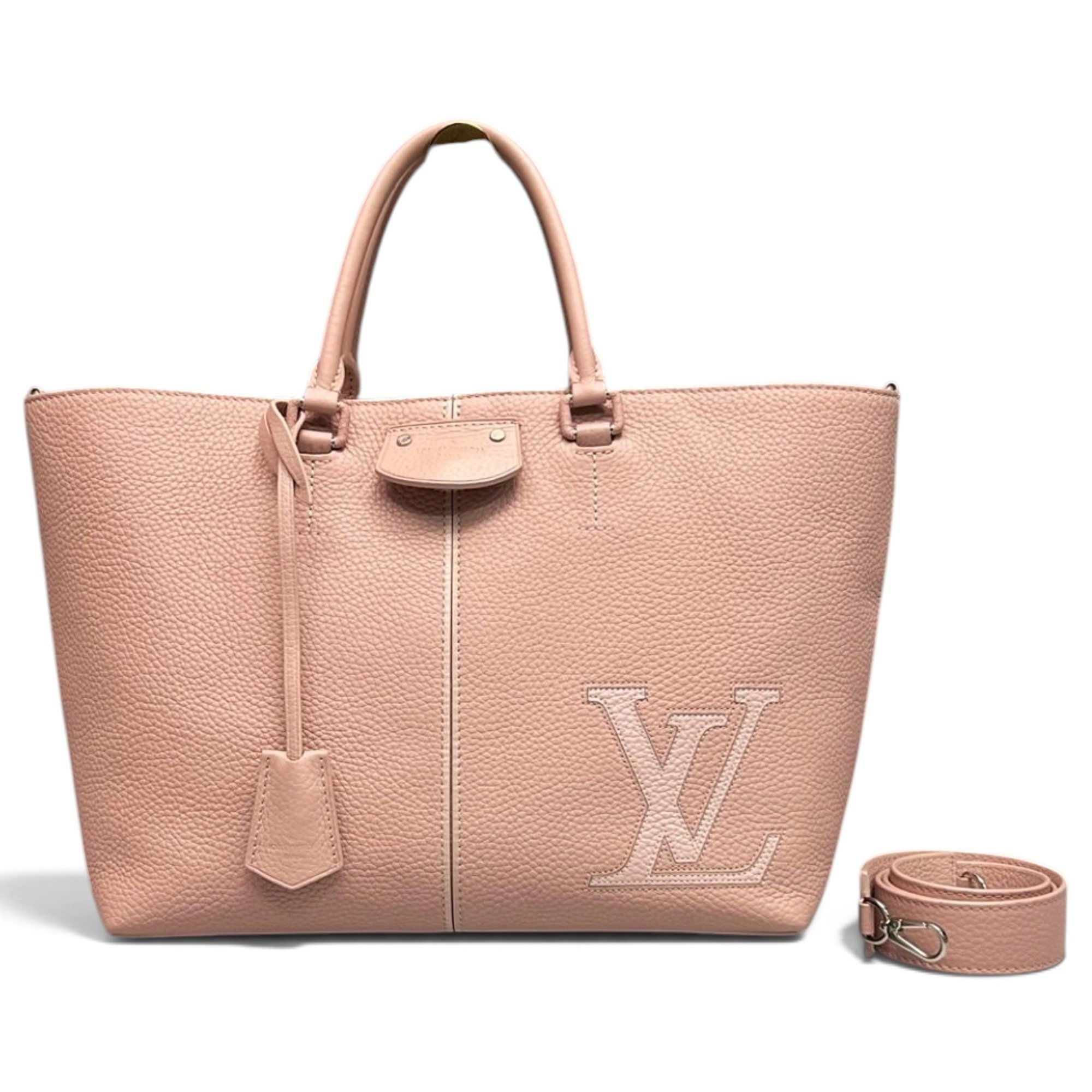 Leather tote
