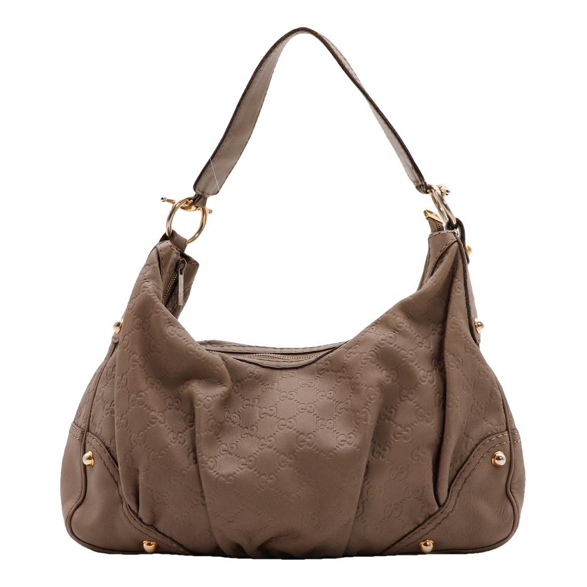Hobo leather handbag
