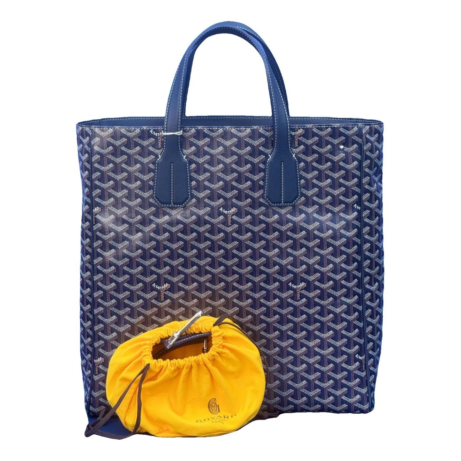 Goyard Comores leather tote