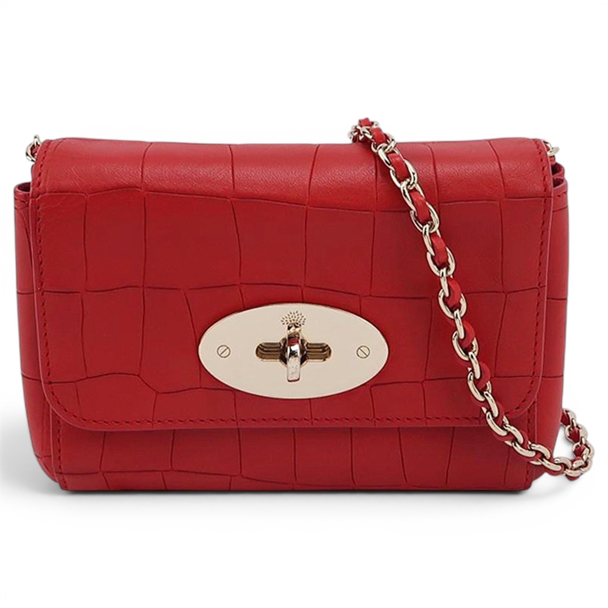 Lily leather handbag