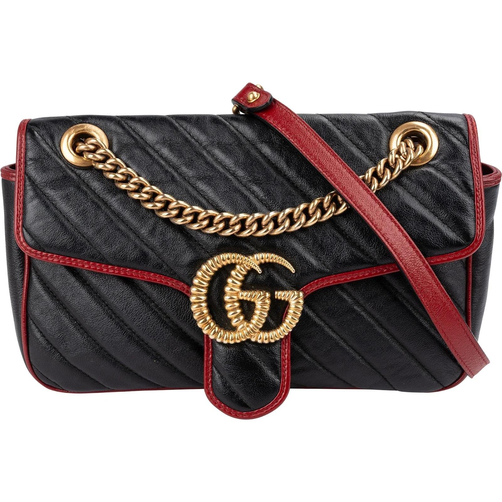 GG Marmont leather crossbody bag