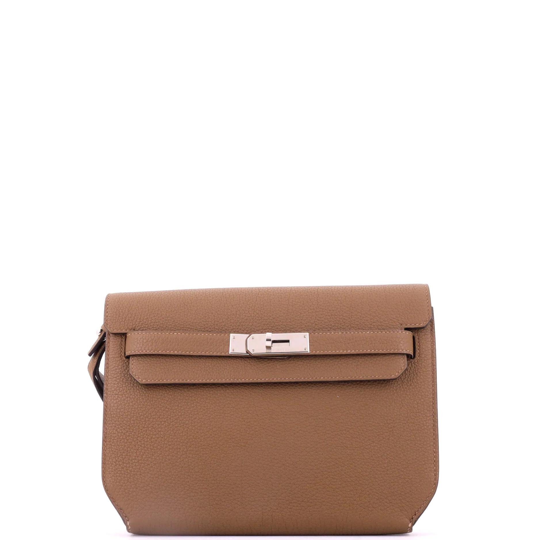Kelly Dépêches leather clutch bag