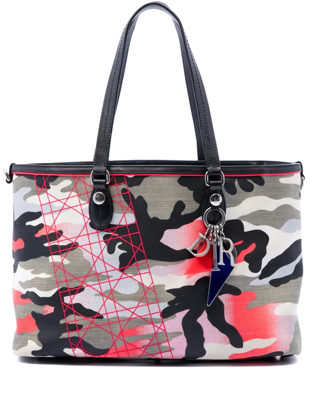 2011 Anselm Reyle Medium Canvas Camouflage tote bag