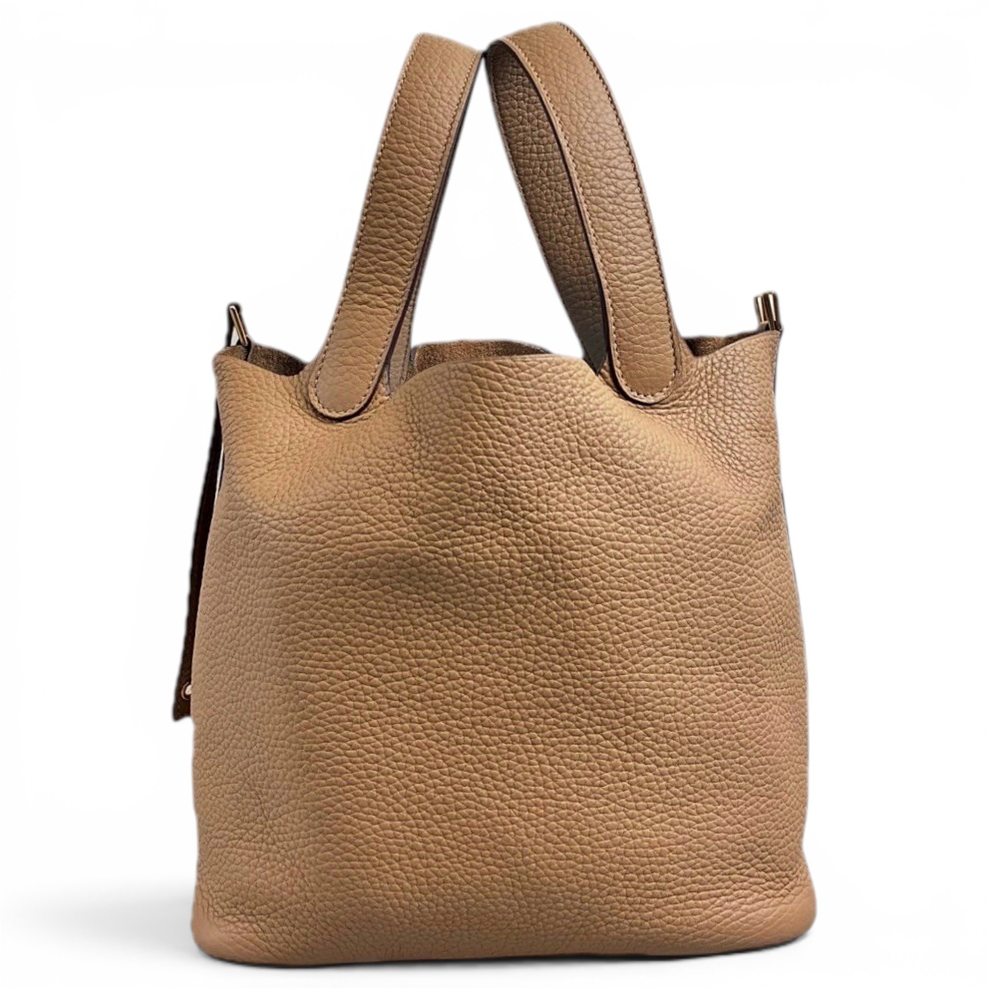 Picotin leather handbag