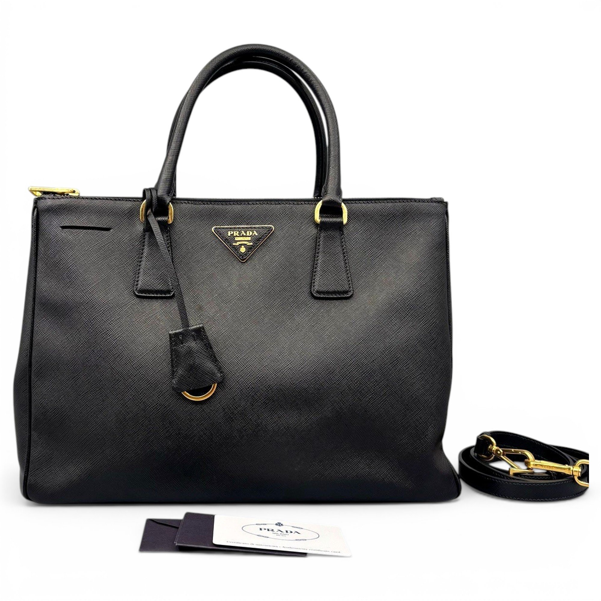 Galleria leather handbag