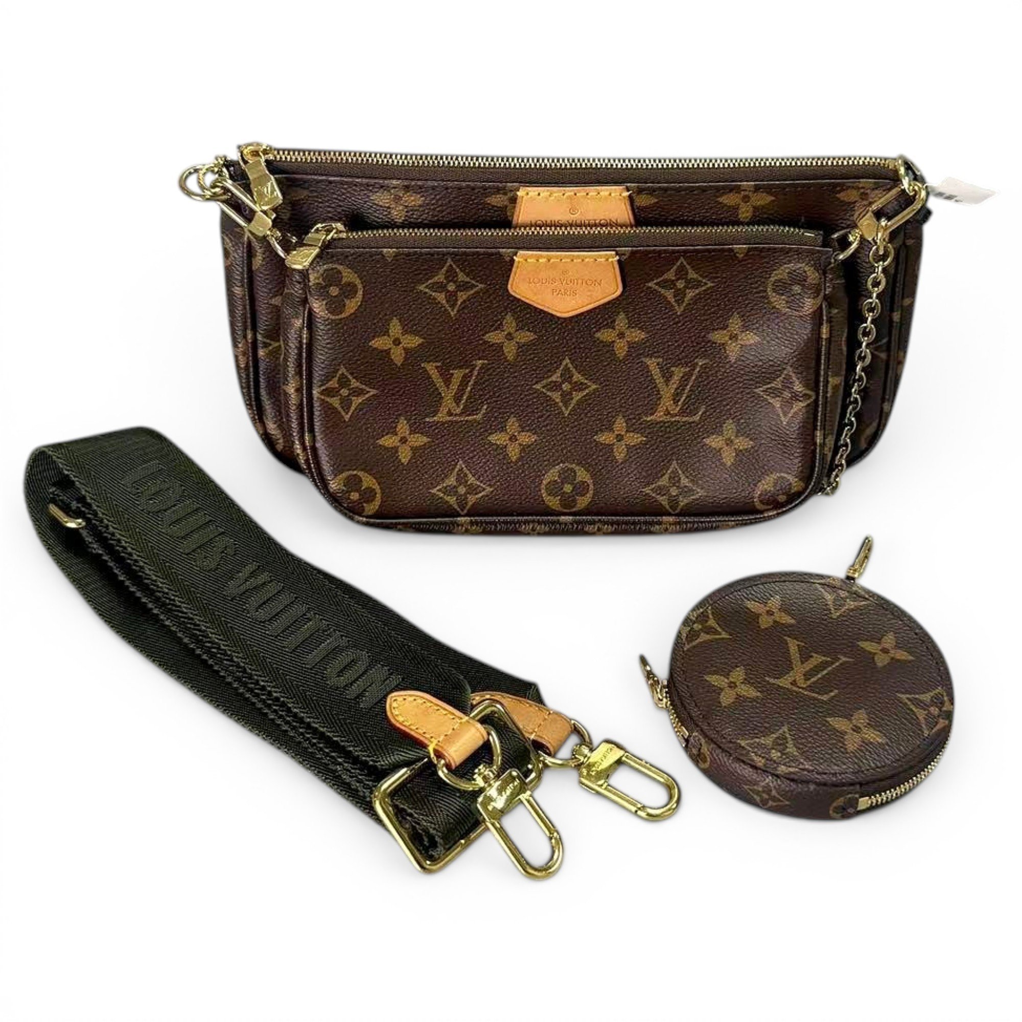Multi Pochette Accessoires leather crossbody bag