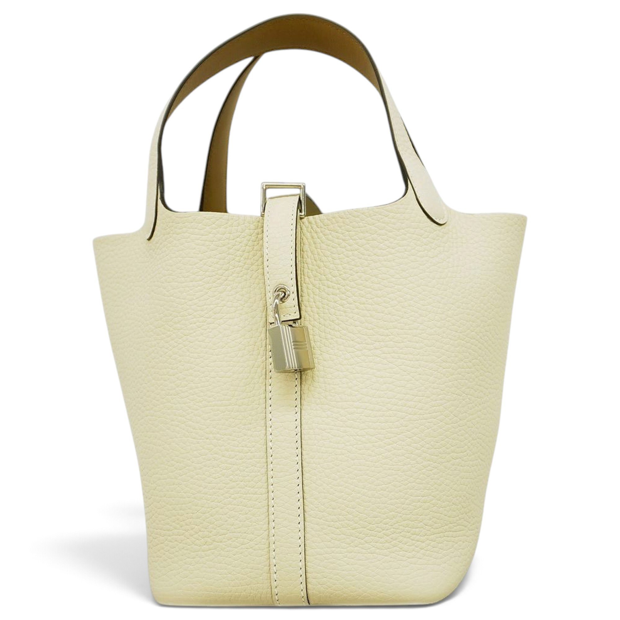 Picotin leather handbag