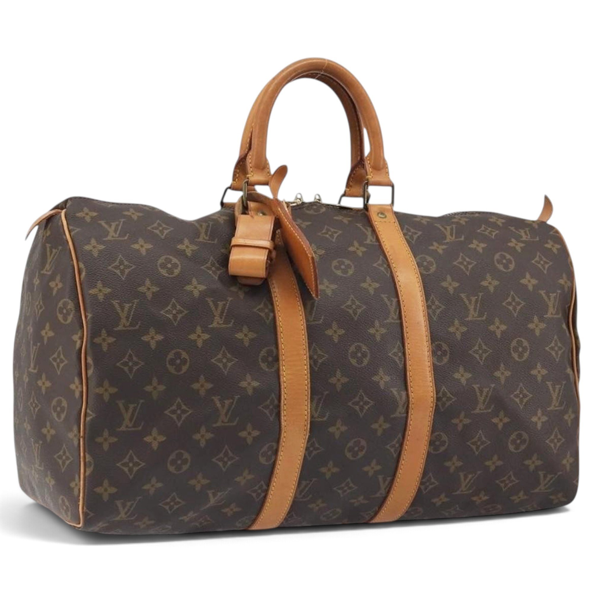 Keepall leather 24h bag