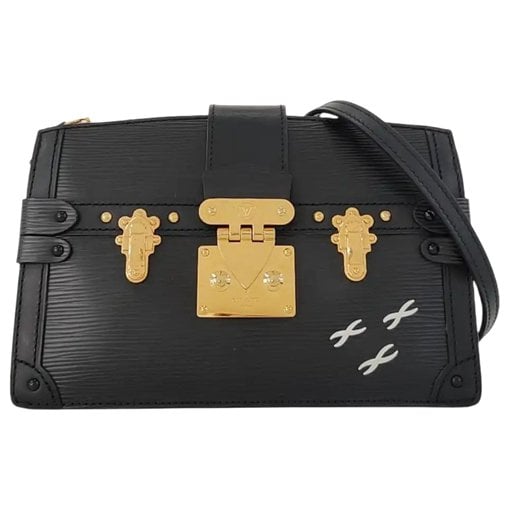 City Trunk leather crossbody bag
