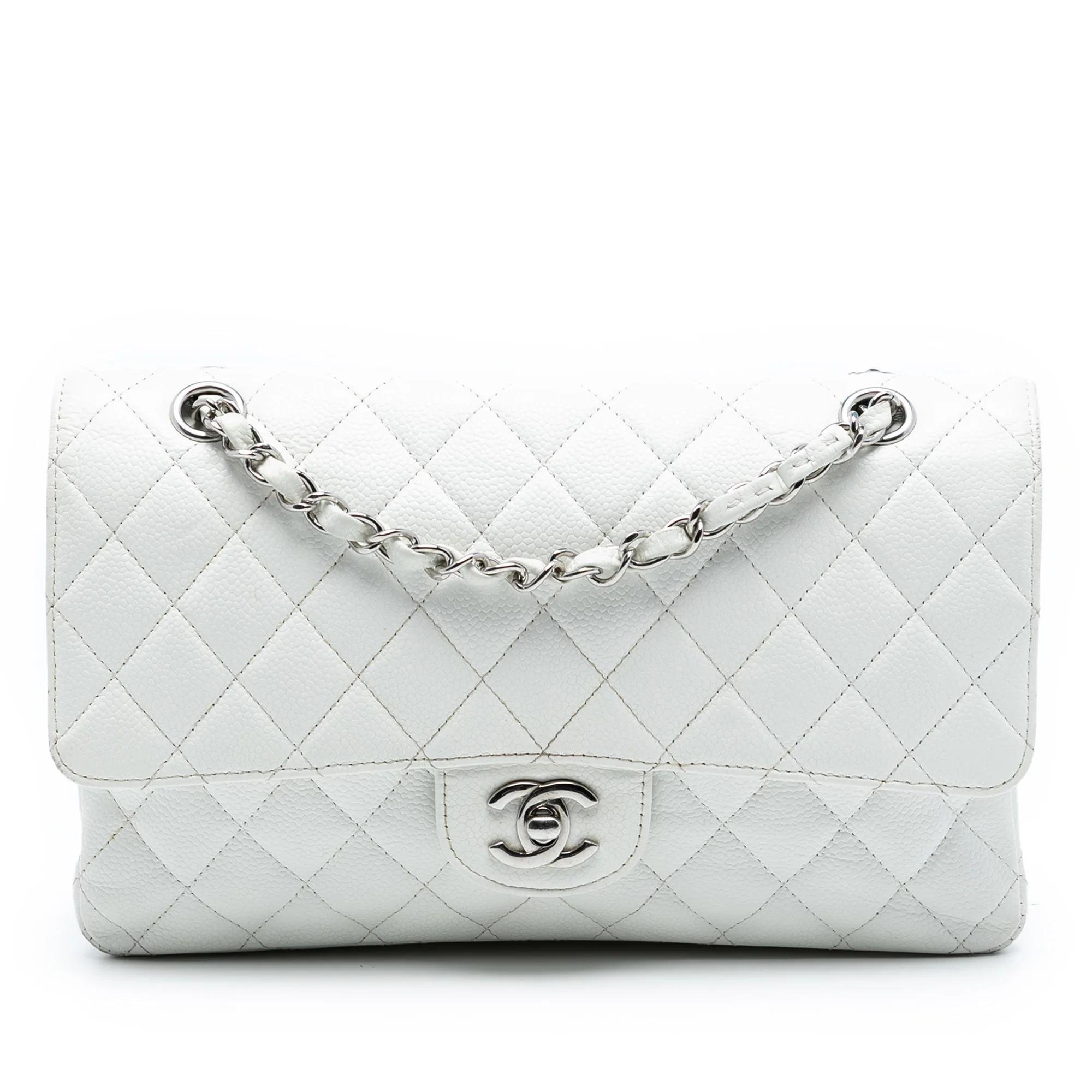 Wallet On Chain Boy Half Flap leather handbag