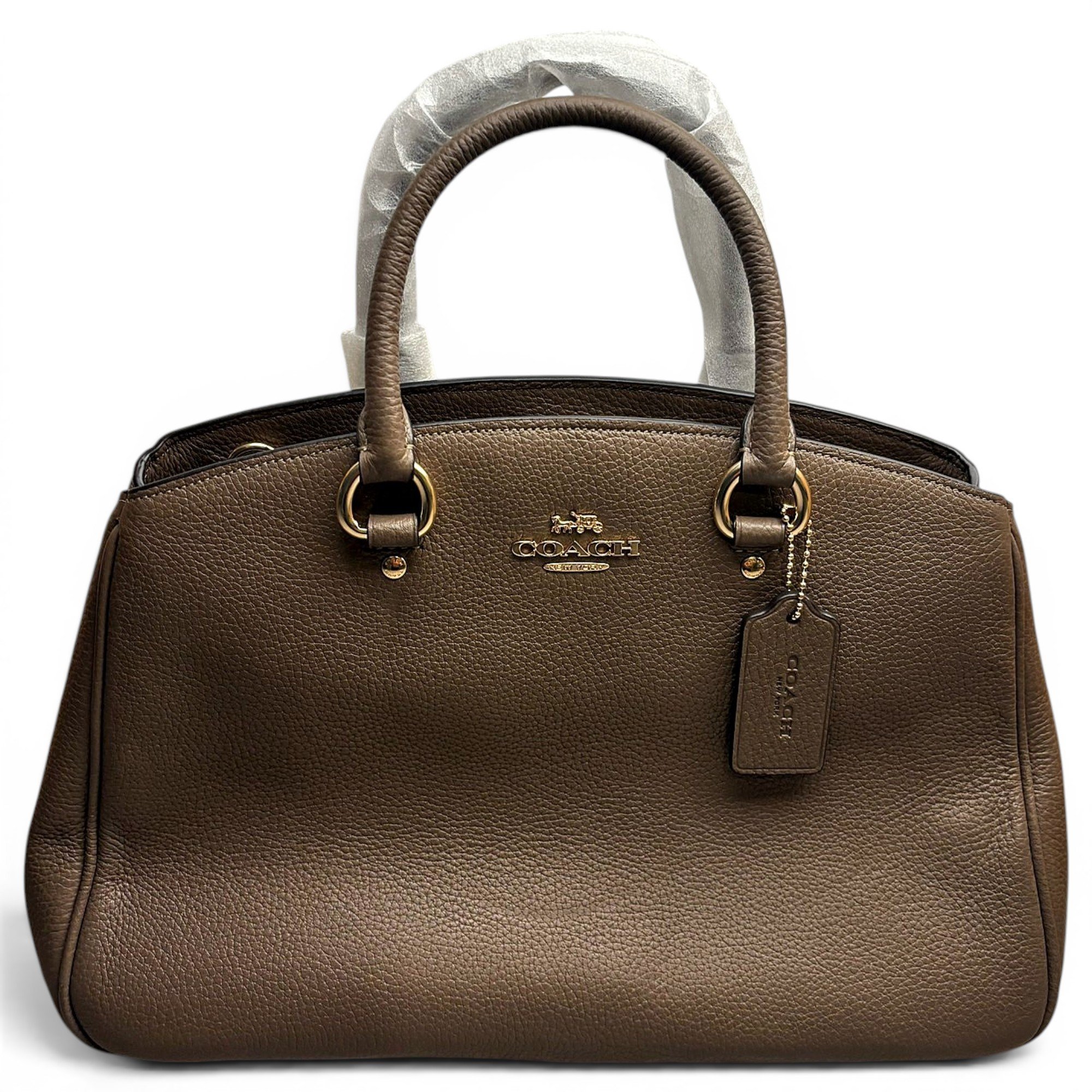 Leather handbag