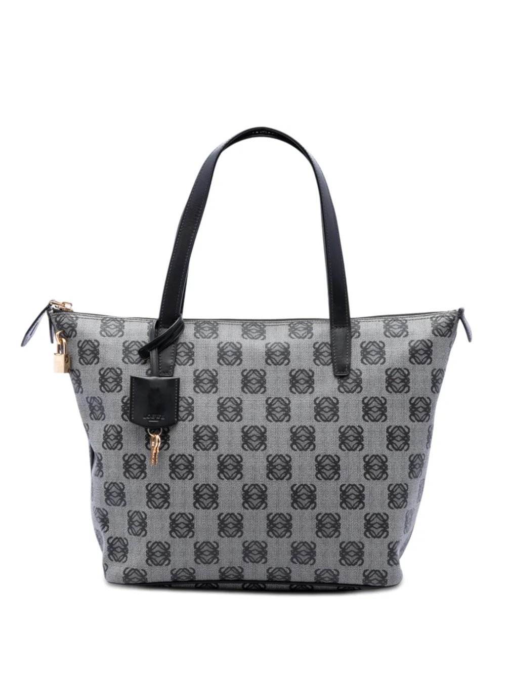 2010 Anagram Coated Canvas tote bag