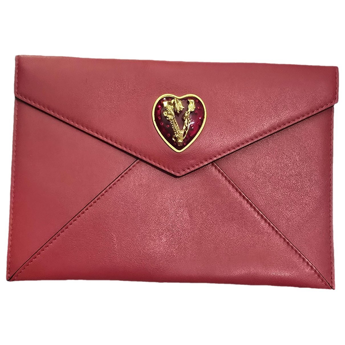 Versace Leather clutch bag