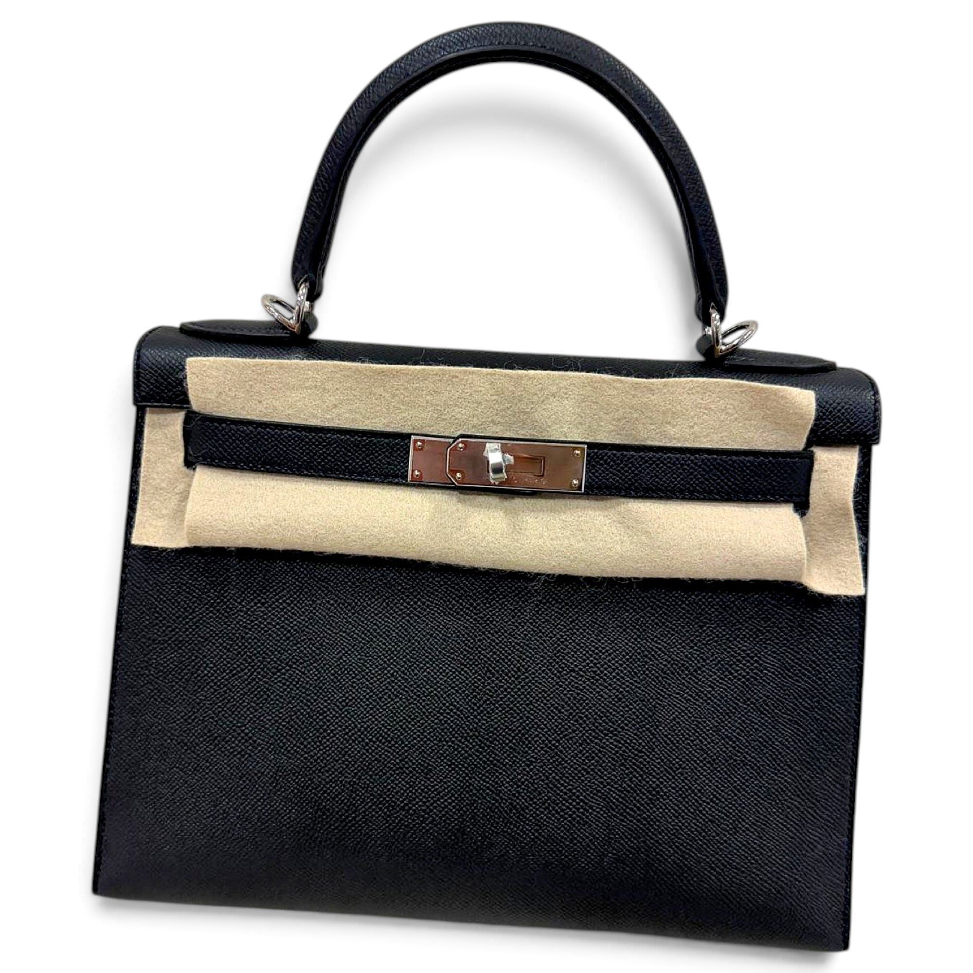 Kelly 28 leather handbag