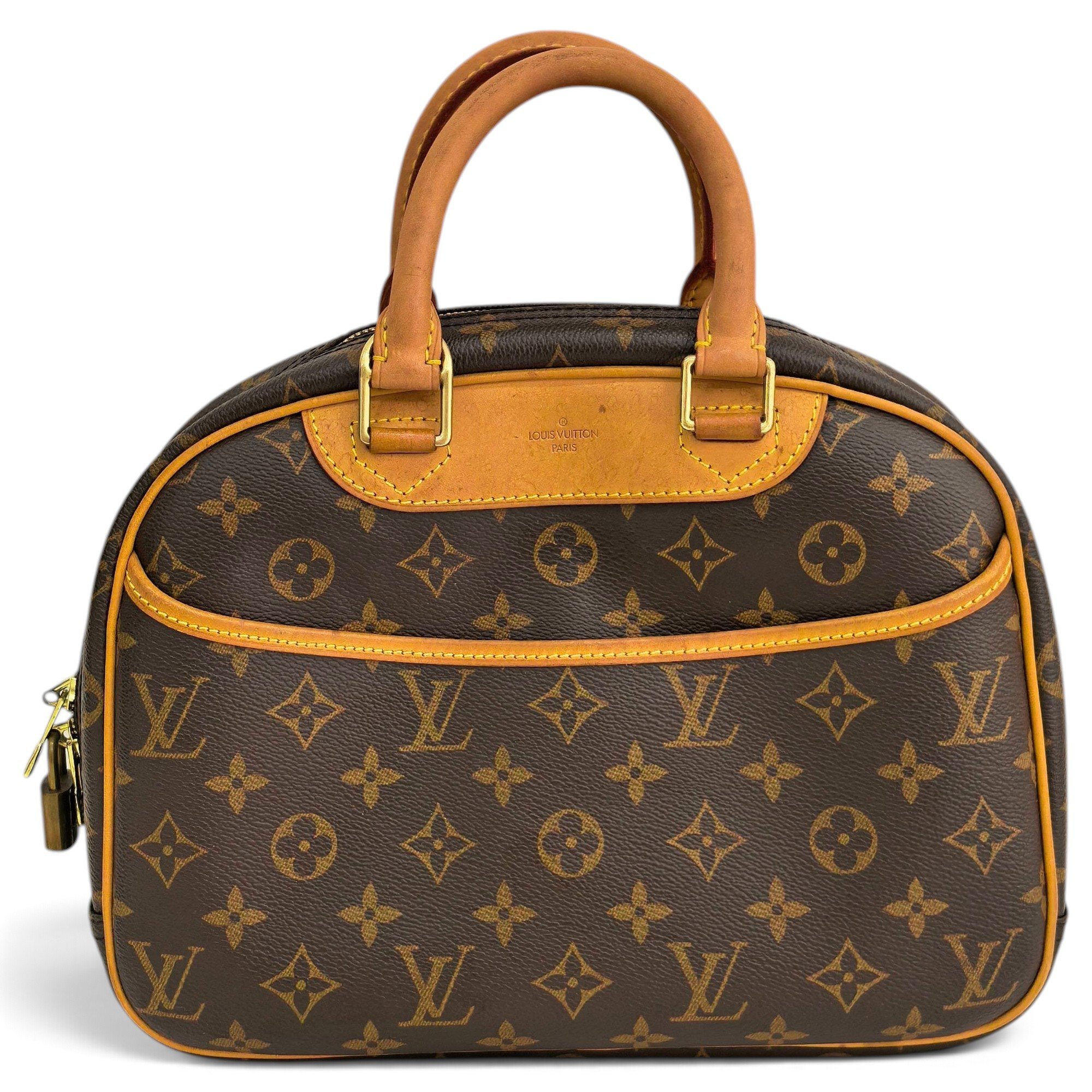 Deauville leather handbag