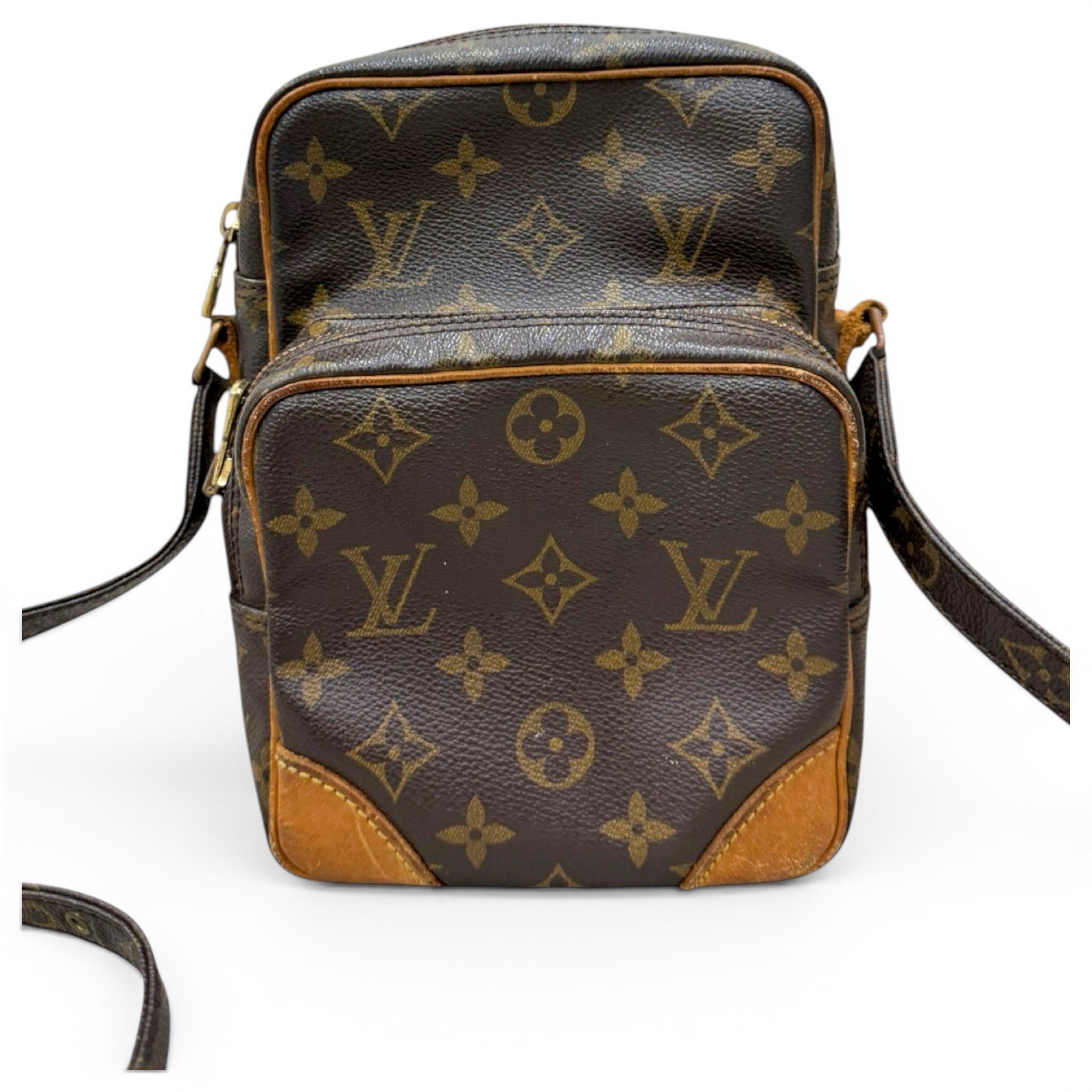 Amazon leather crossbody bag