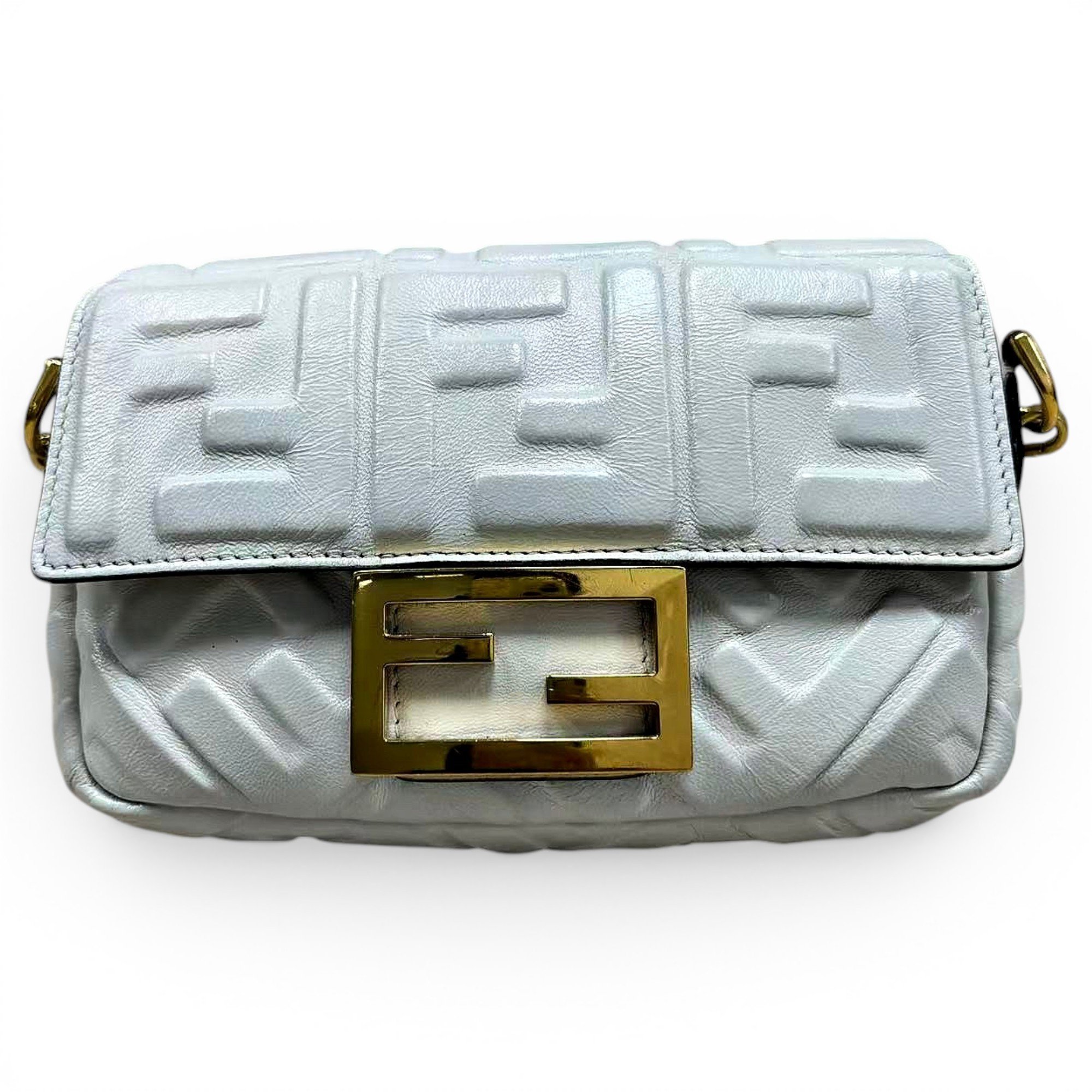 Baguette leather handbag