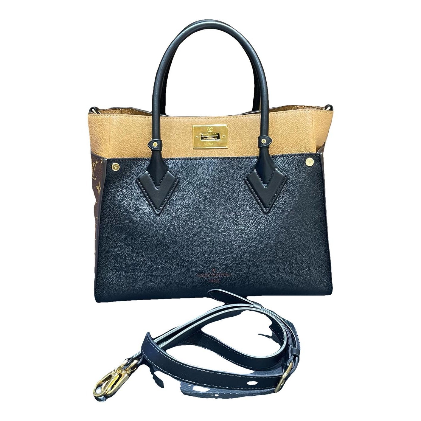 On My Side leather handbag