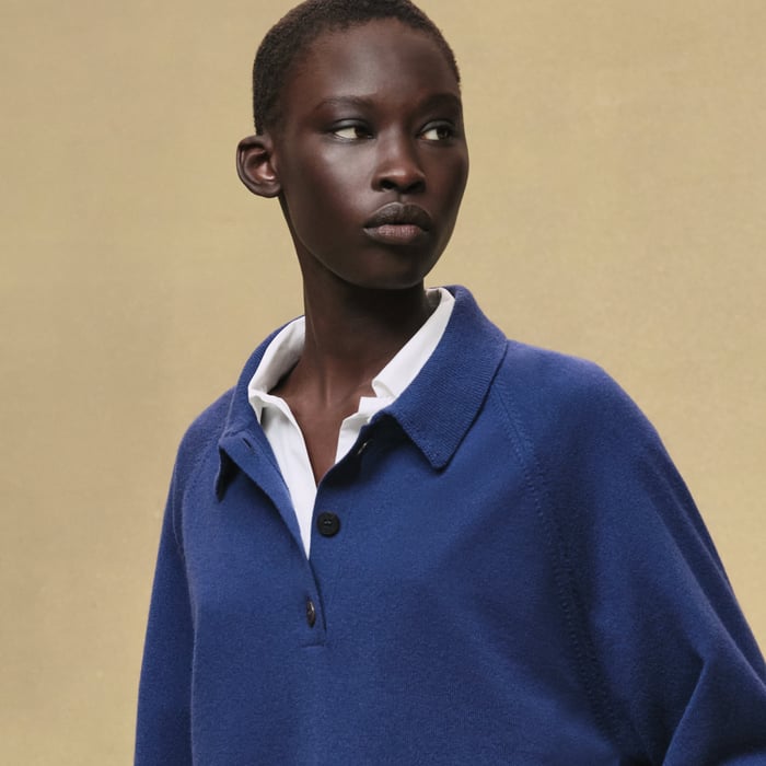 Bleu Outremer Wide Sweater