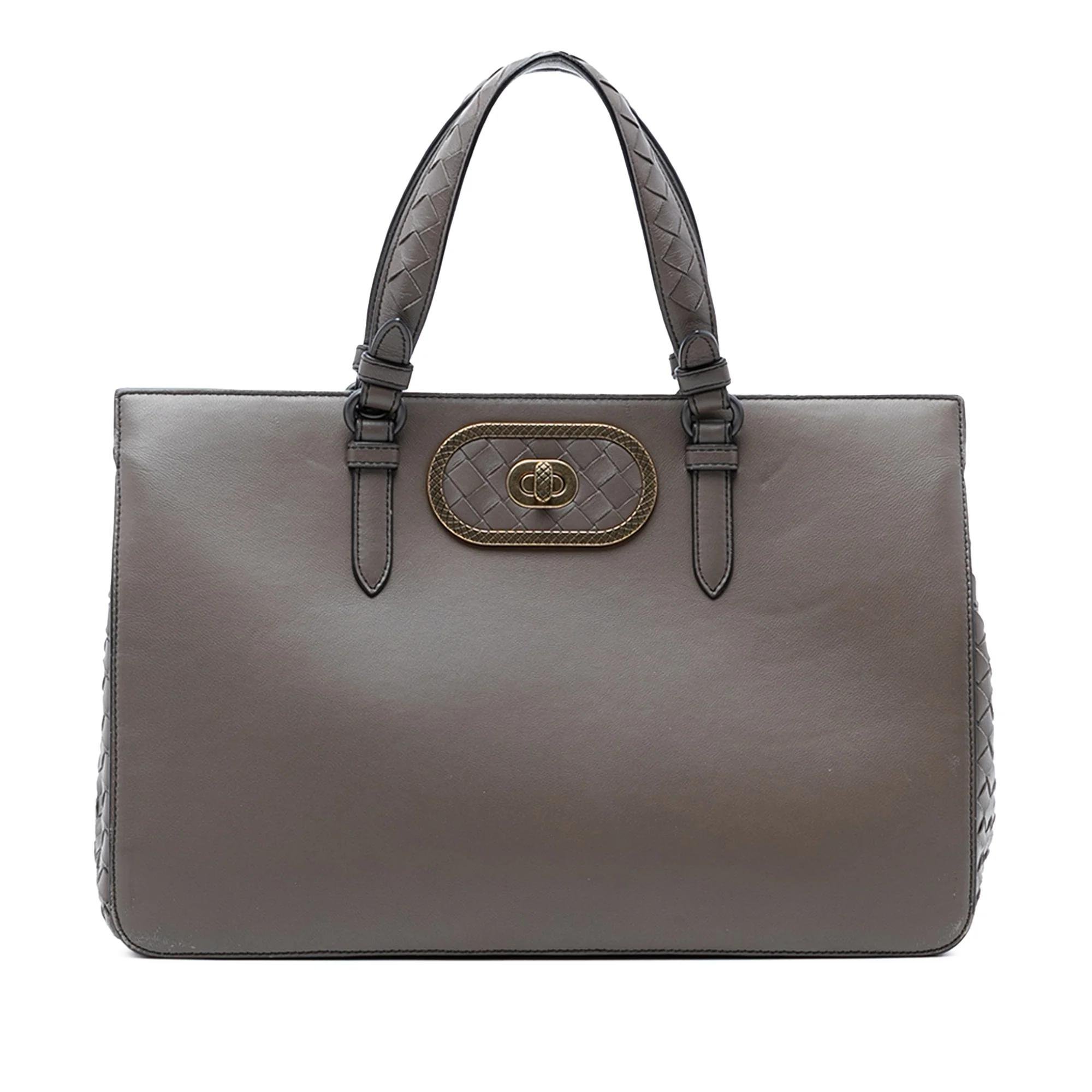 Veneta leather satchel