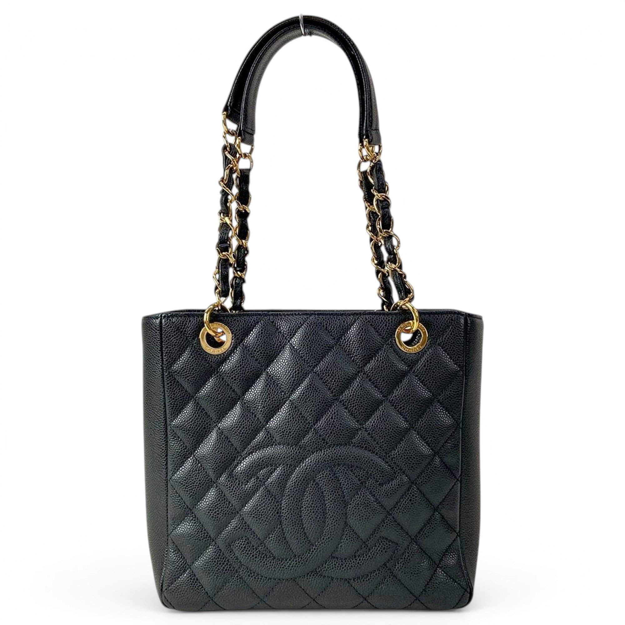 Petite Shopping Tote leather tote