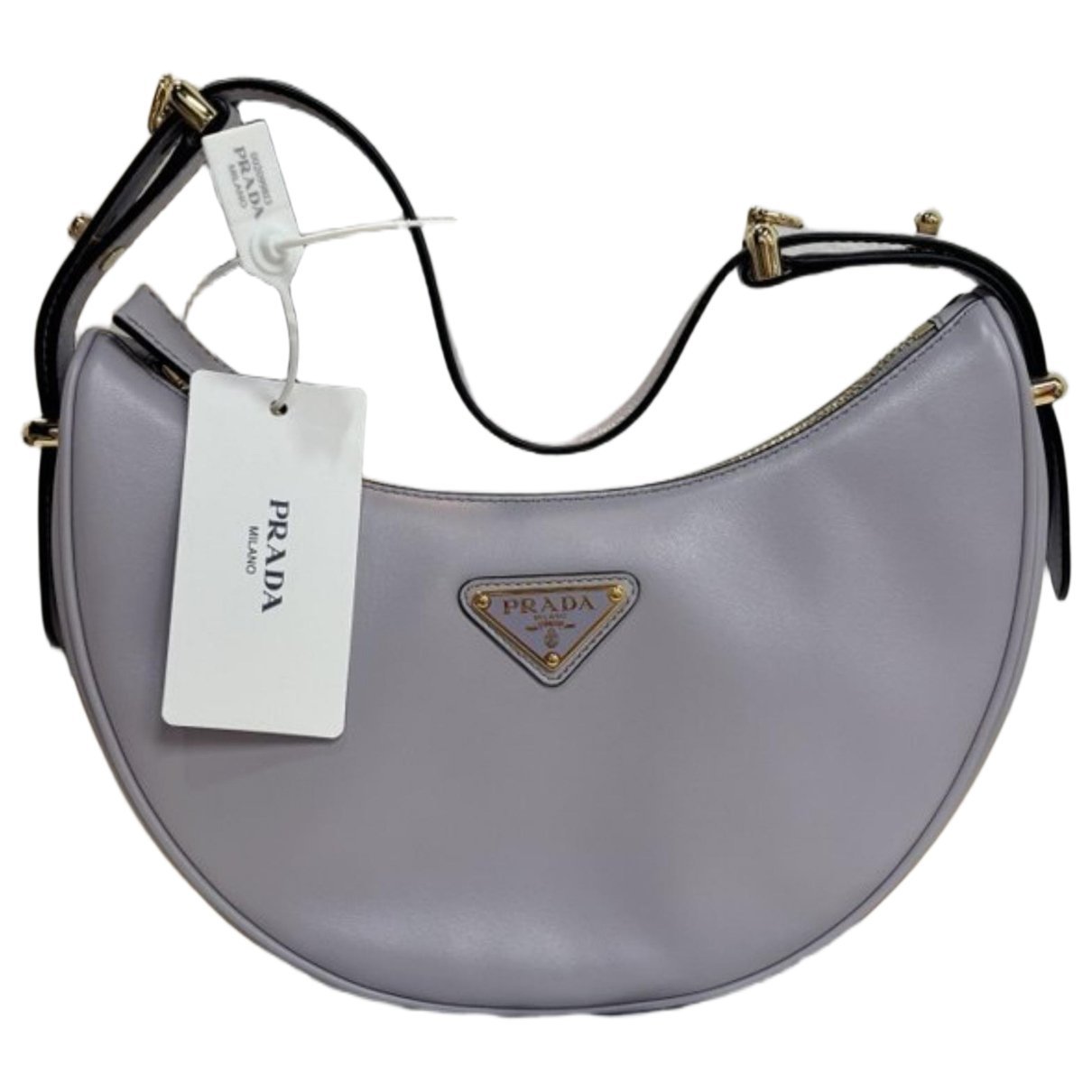 Arqué leather crossbody bag