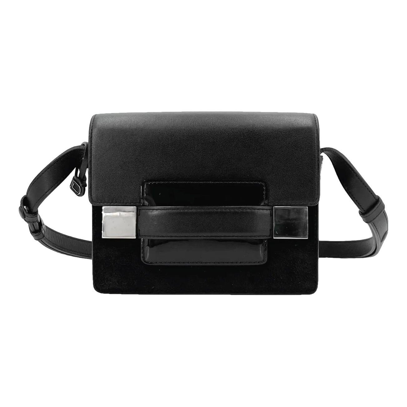 Tempête leather crossbody bag