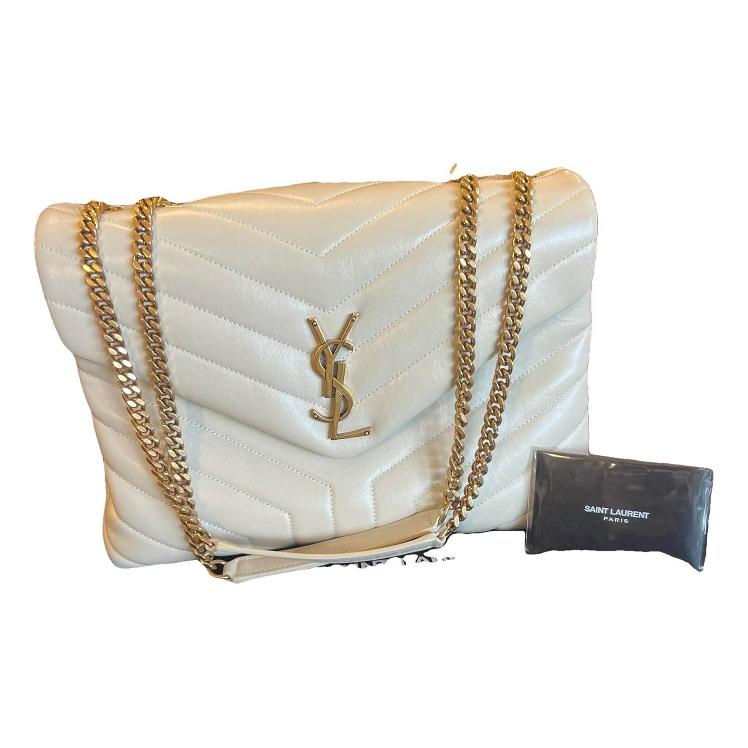 Loulou leather crossbody bag
