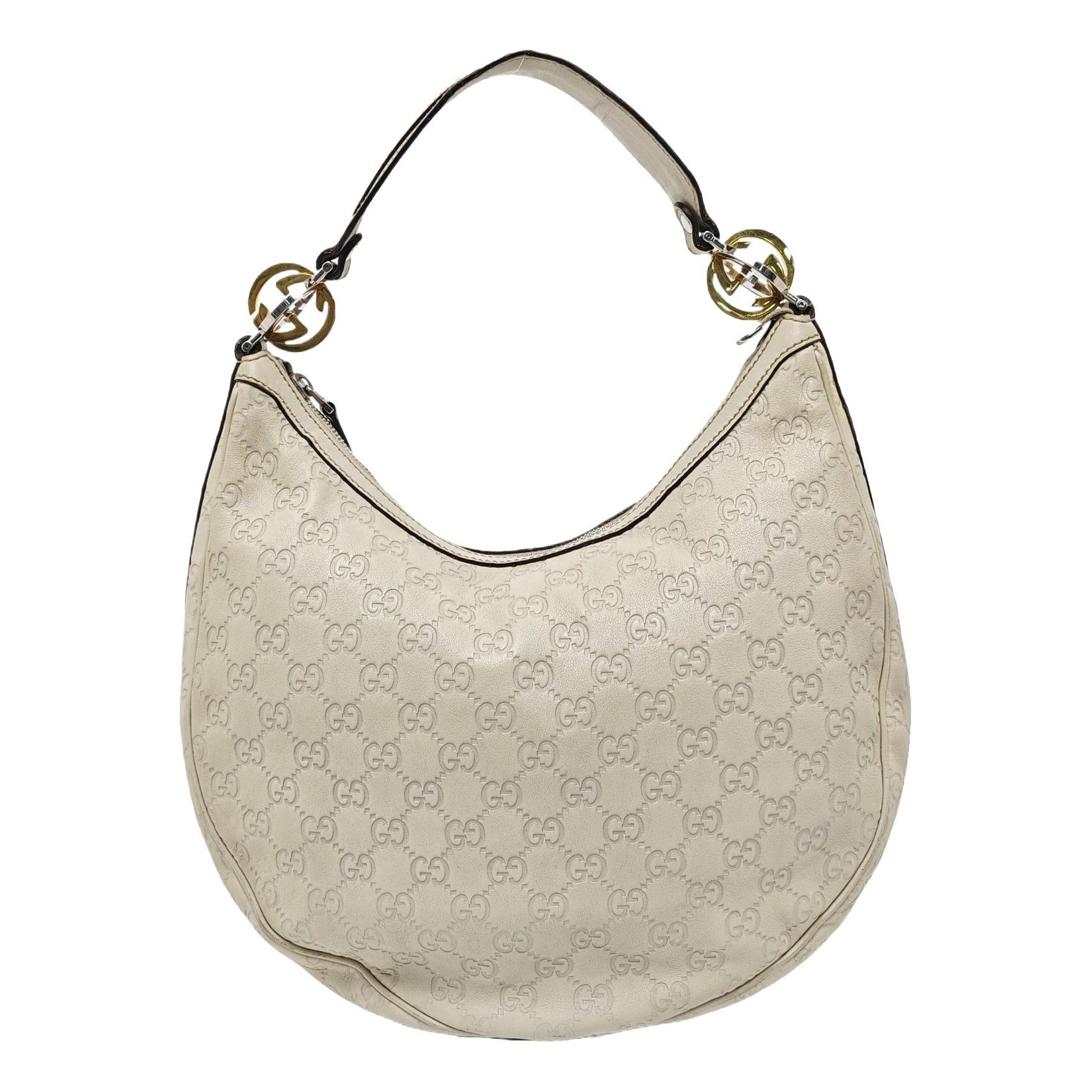 Gucci B leather handbag
