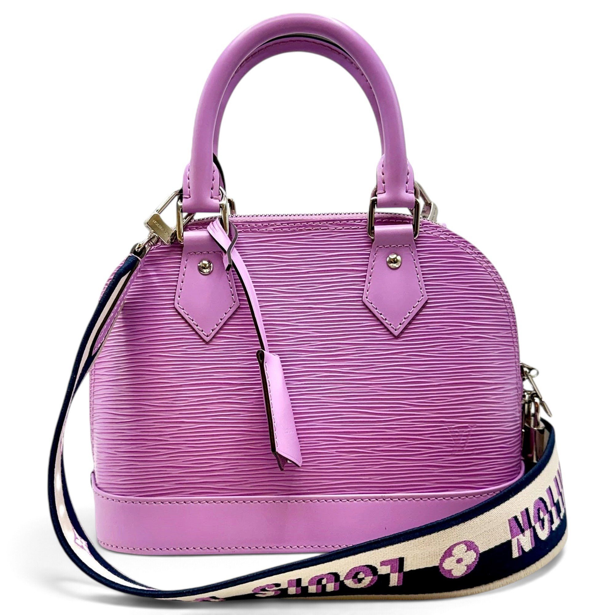 Louis Vuitton Alma BB leather handbag