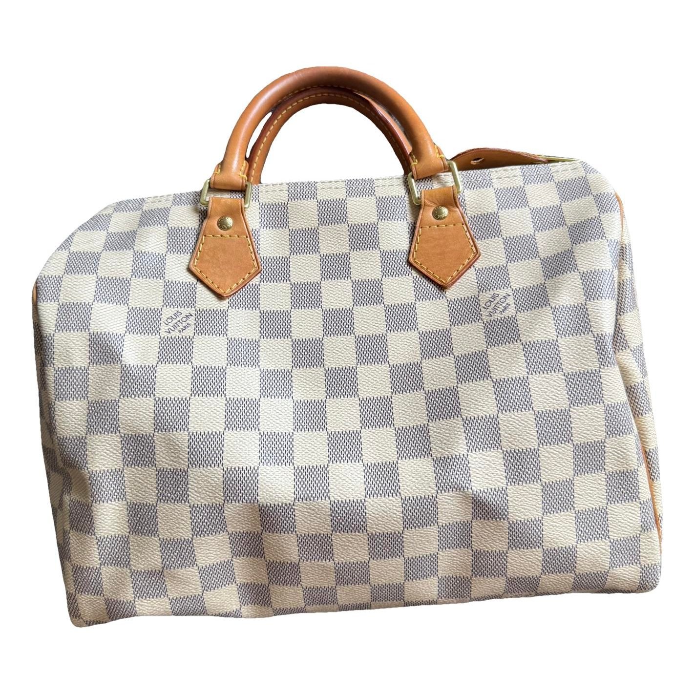 Speedy leather handbag