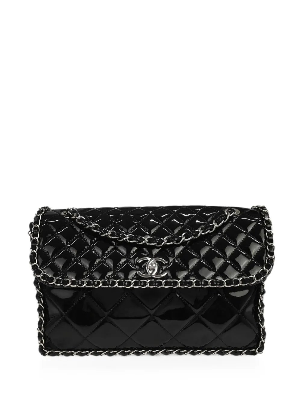 2010 In the Business flap shoulder bag