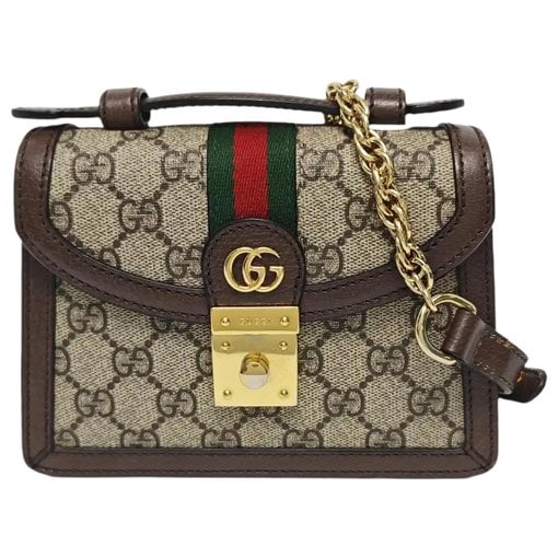 Ophidia leather mini bag